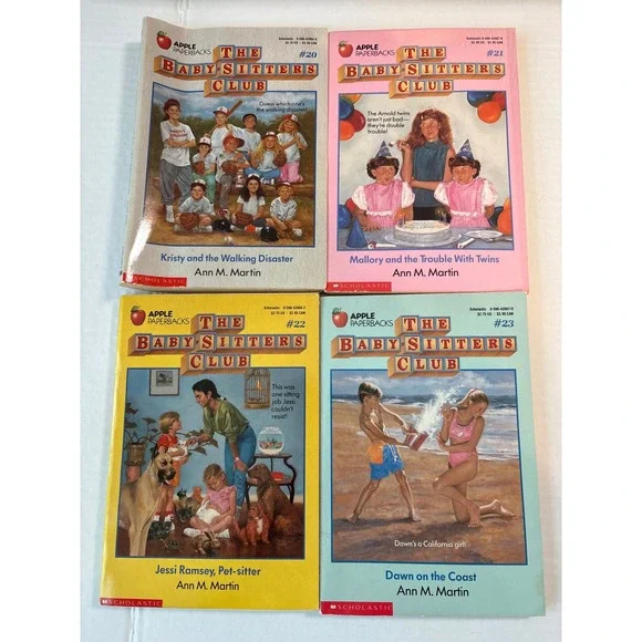 The Baby Sitters Club Book Lot of 10 Books 20-29 Ann M Martin Vintage 80's 90's - Picture 3 of 10